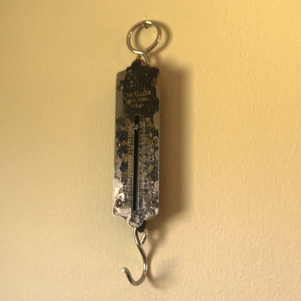 Vintage Decorative Spring Scale Hook